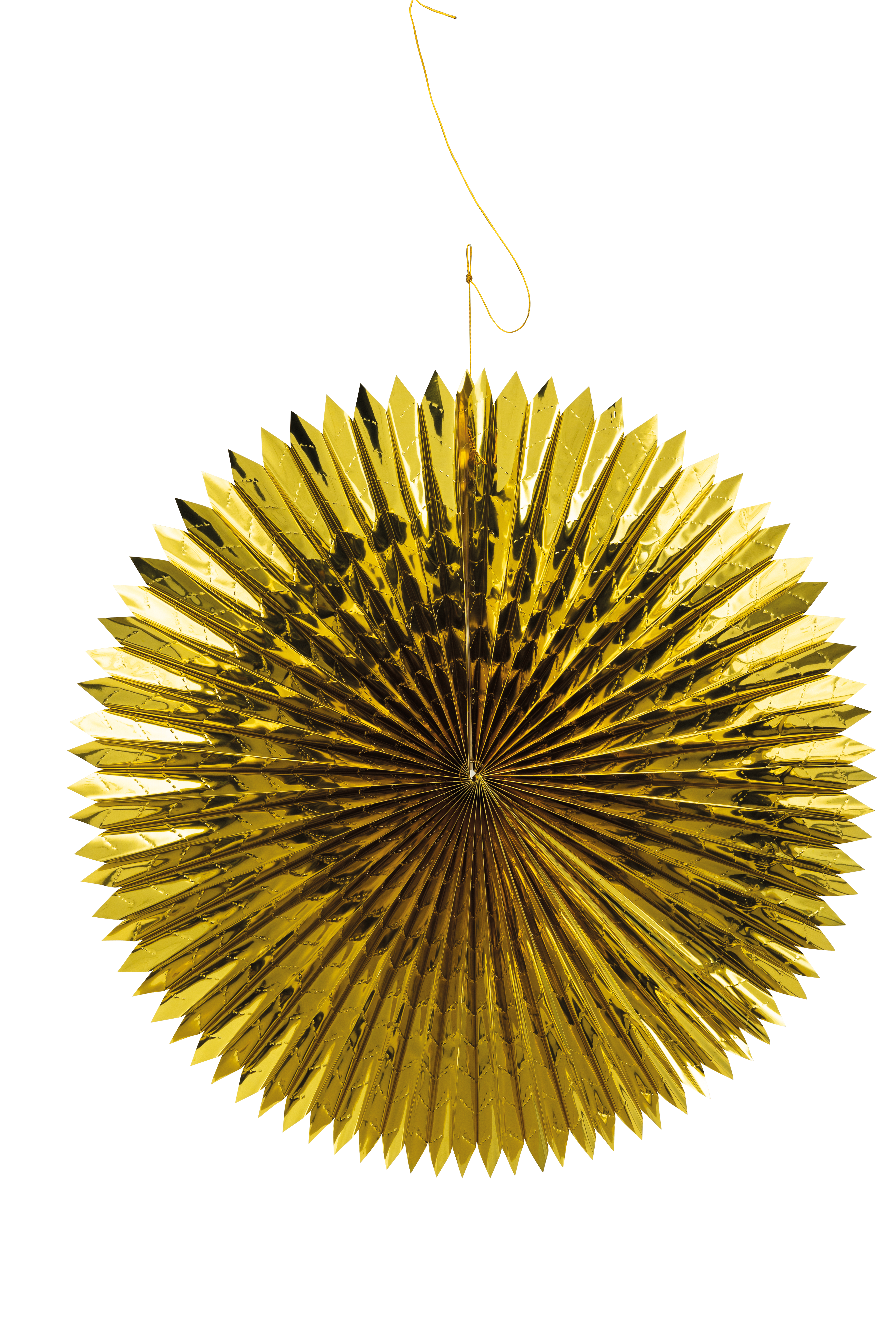 Foliedekor, Ø 60cm metallfolie