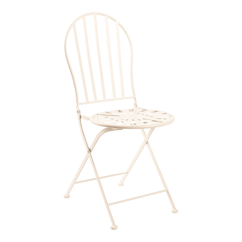 Stol, 90x55x38cm av metall, vikbar